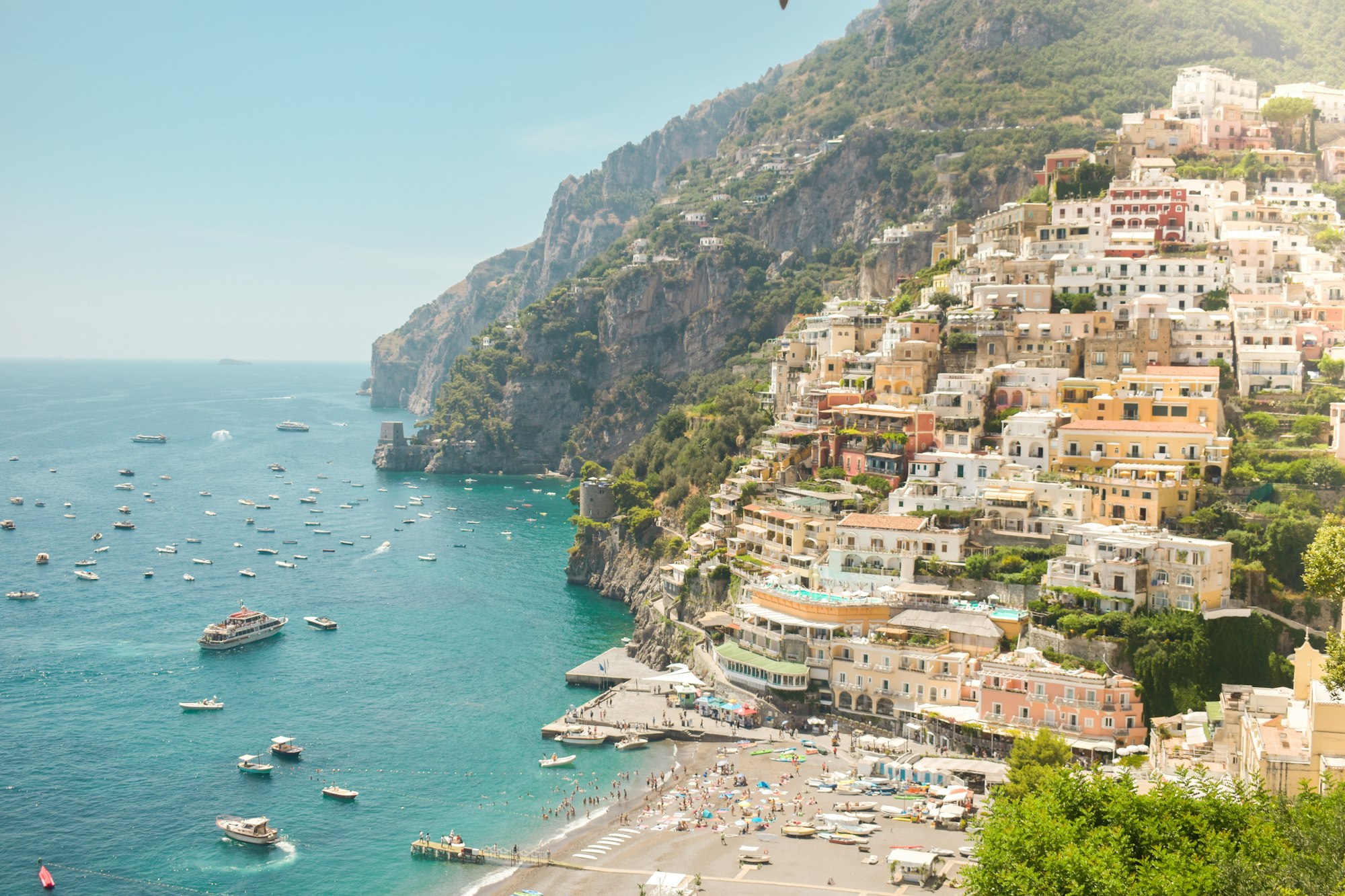Positano on the Amalfi Coast, Italy